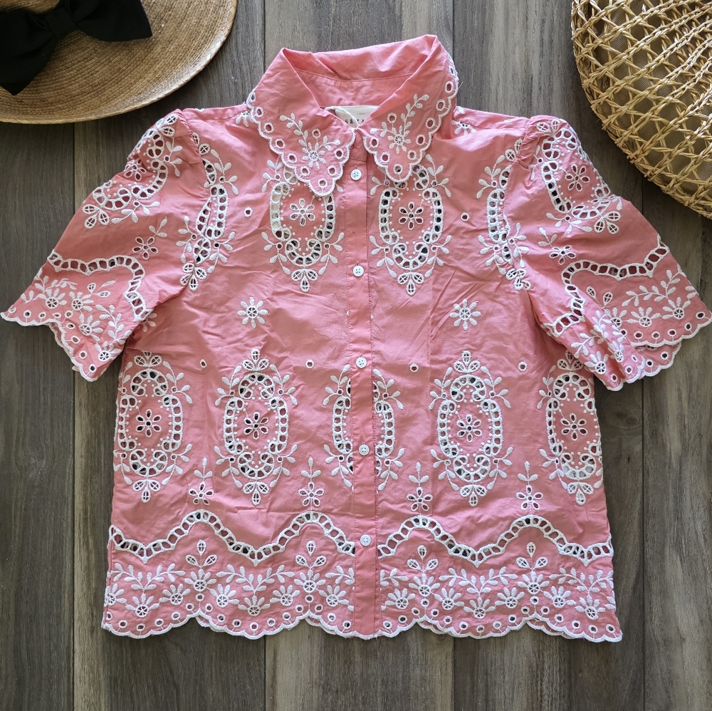 NWT Sezane Elvira Blouse - Picture 6 of 13